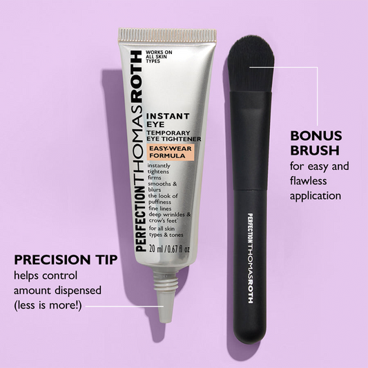 Instant Face Tightener No-Filter Primer + FREE Brush!